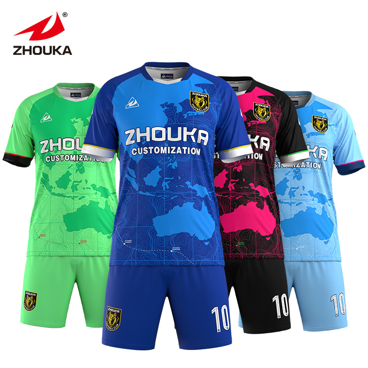 Quickly Dry High Quality Adult Men Football Jersey Soccer Jersey Custom Design Football Clothes