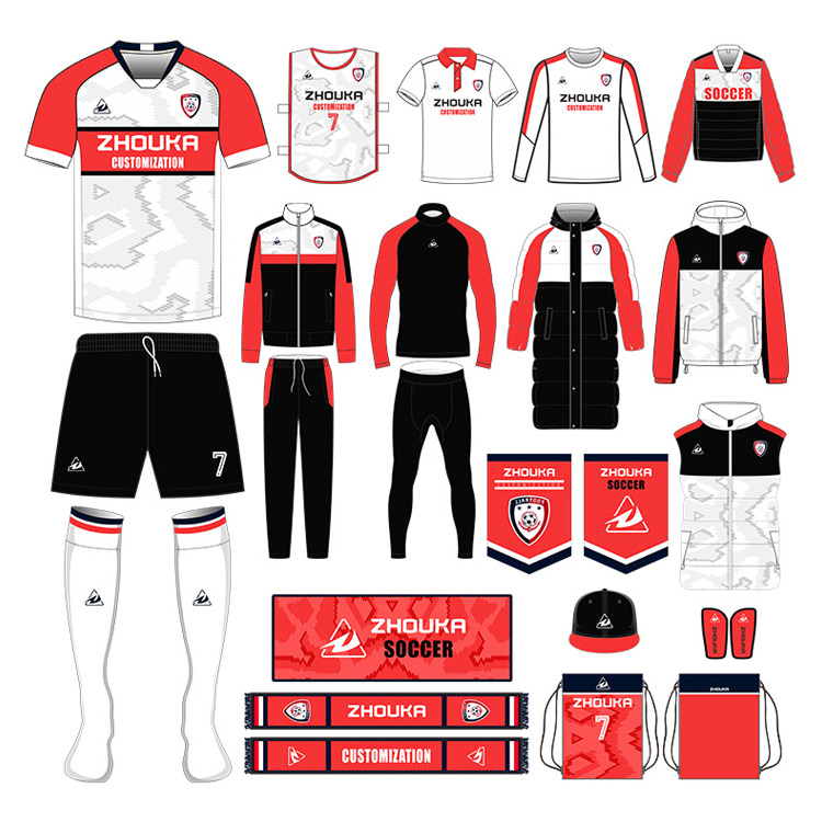 2023 Jersey Collection Designs Football Jerseys Set Custom S