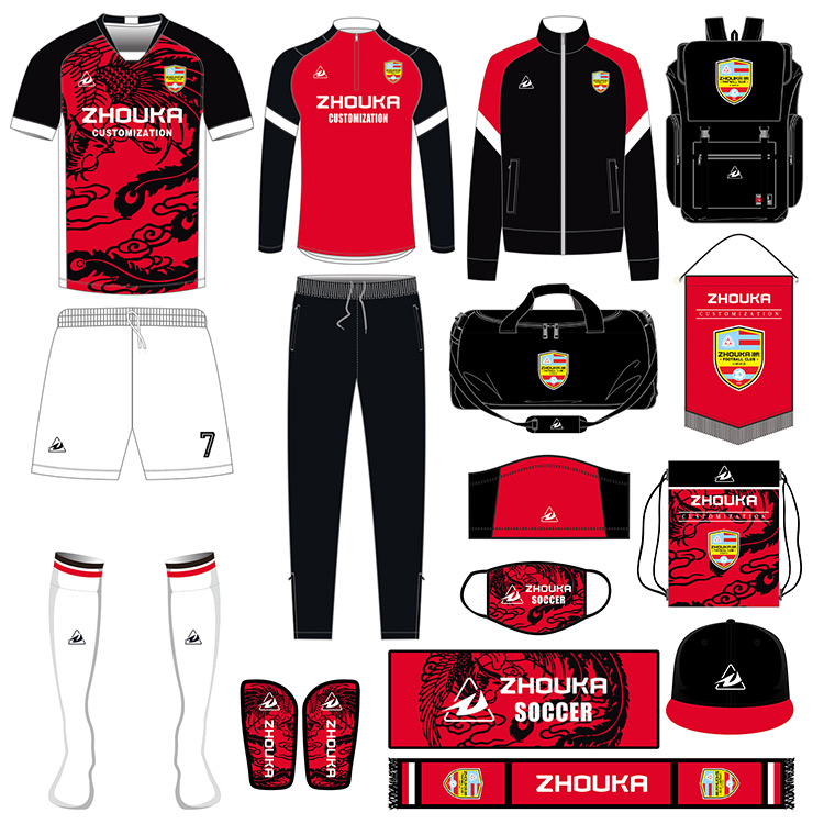 Sublimated Soccer Shirt Custom Wholesale Football Shirt Man Football Jersey Set Soccer Uniform Set Team Retro Soccer Jersey