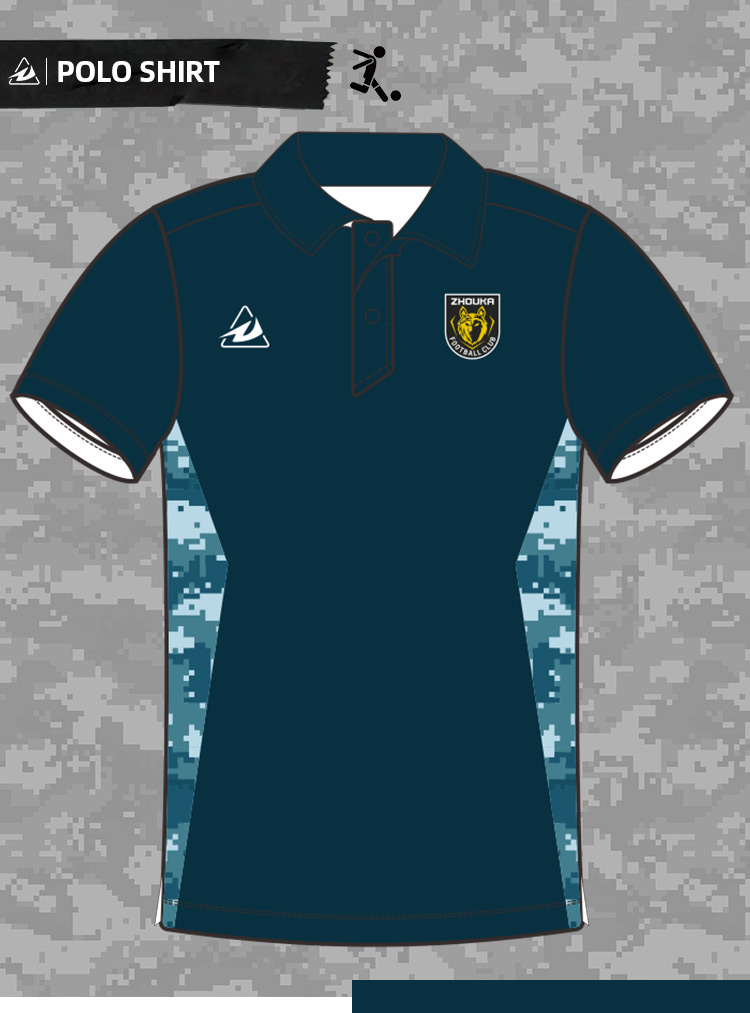 Zhouka Hygroscopic and Sweat Releasing Men Soccer Uniform Custom Soccer Sports Jersey Football Shirt Uniform Football Set@详情7.jpg
