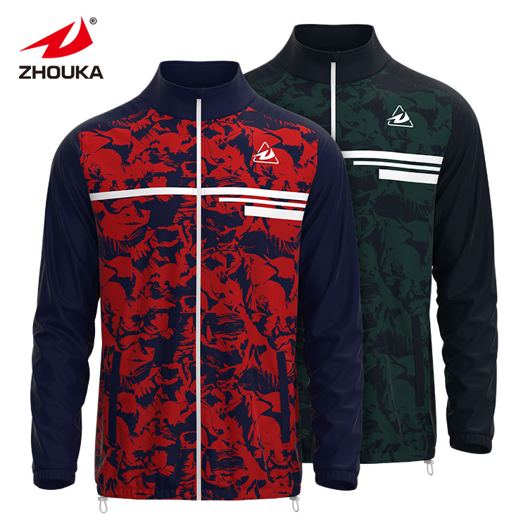 Custom logo Waterproof Windbreaker Soccer Outdoor Football Sports Windproof and Warm Windbreaker
