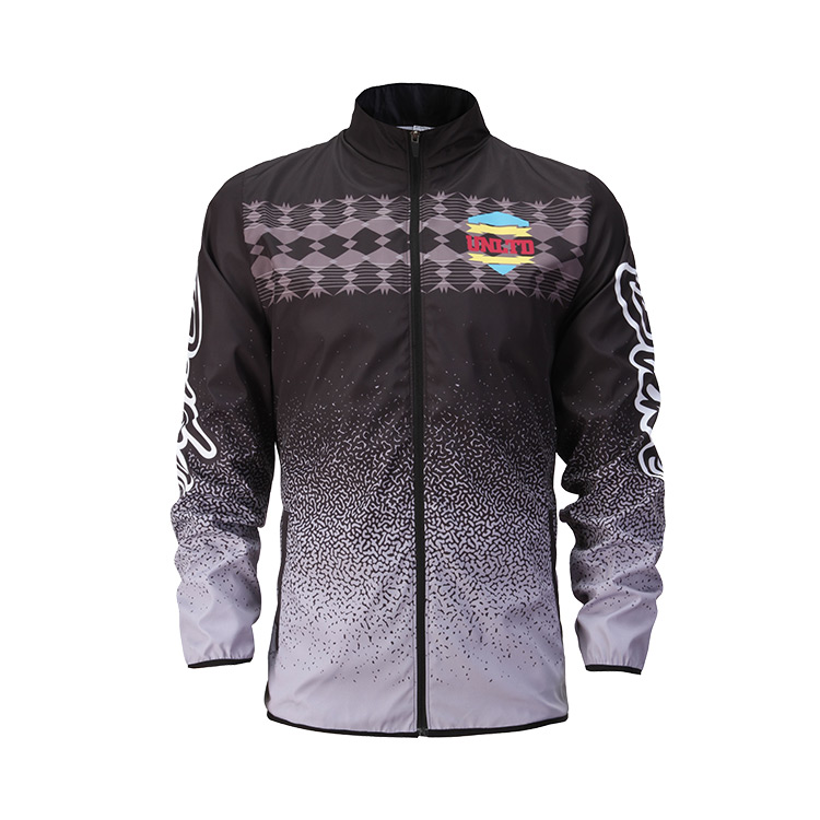 Wholesale Custom Logo Pattern Waterproof Windbreaker Jackets Sublimation Mens Warm Soccer Windbreakers Jacket@详情1.jpg