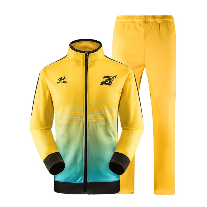 Autumn and Winter Men's Sports and Leisure Tracksuits Custom Designed Automated Cutting OEM Service