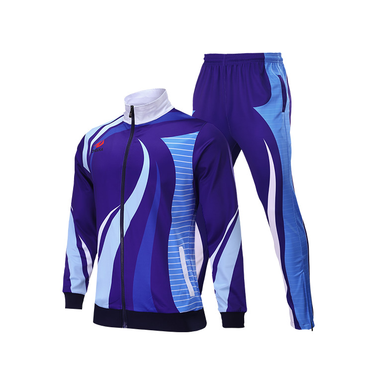 Factory Price Top Thai Quality Football Training Tracksuit Cheap Sublimated Soccer Tracksuit for Team Clubs