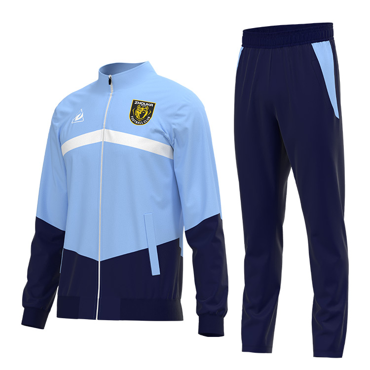 Govicardo Jersey Manufacturer Sublimation Design Soccer Jacket Tracksuit Outdoor Fitness Use Soccer Tracksuit Men