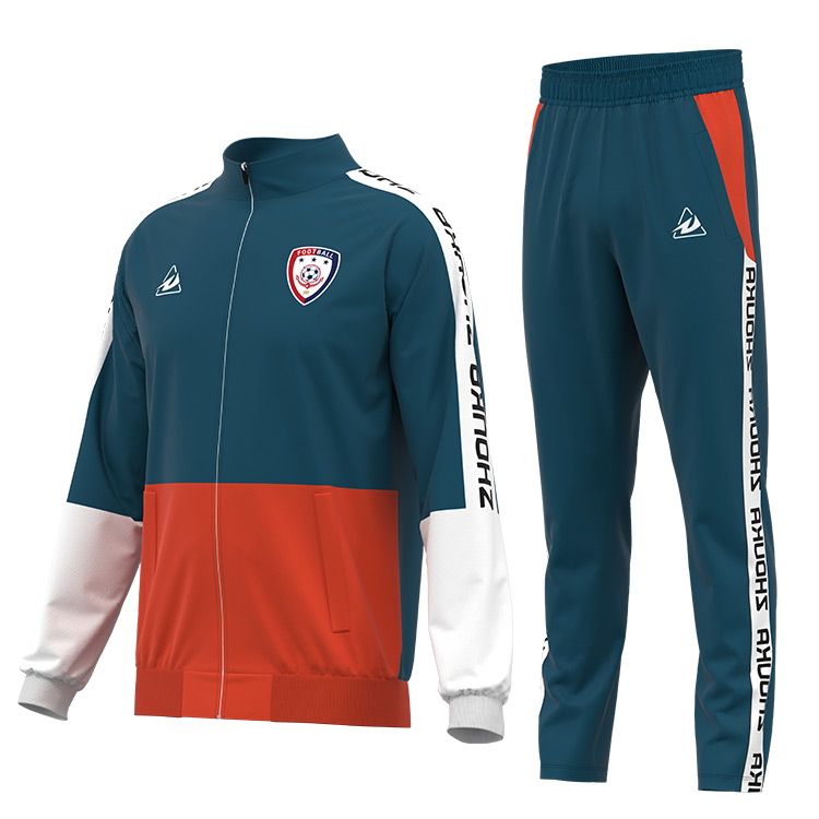 Comfortable Football Jersey Jacket Series Customized Soccer Tracksuit Team