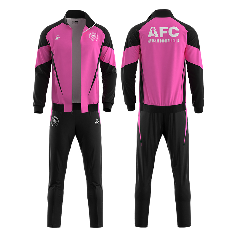 Custom New Arrival Soccer Tracksuits Full Zip Jogging Training Jackets Sublimation Soccer Team Wear Football Jacket and Pant