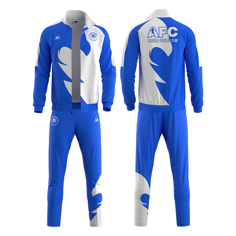 2024 New Design Soccer Training Kit Sportswear Custom Polyester Men'S Football Tracksuit Soccer Jacket and Pants for Team