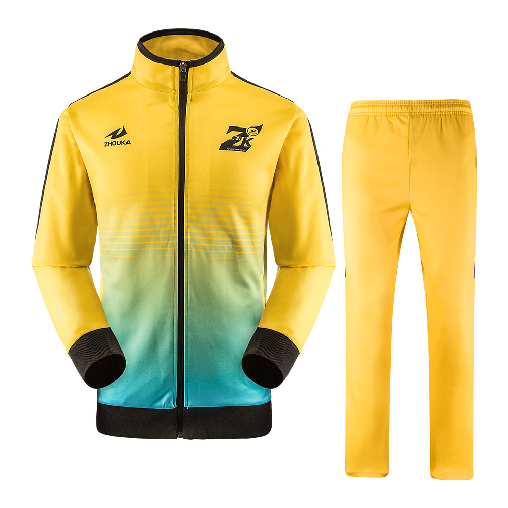 Wholesale Bulk Custom Slim Fit Soccer Tracksuit for Men Latest Design with Plus Size Feature Winter Printed Sets
