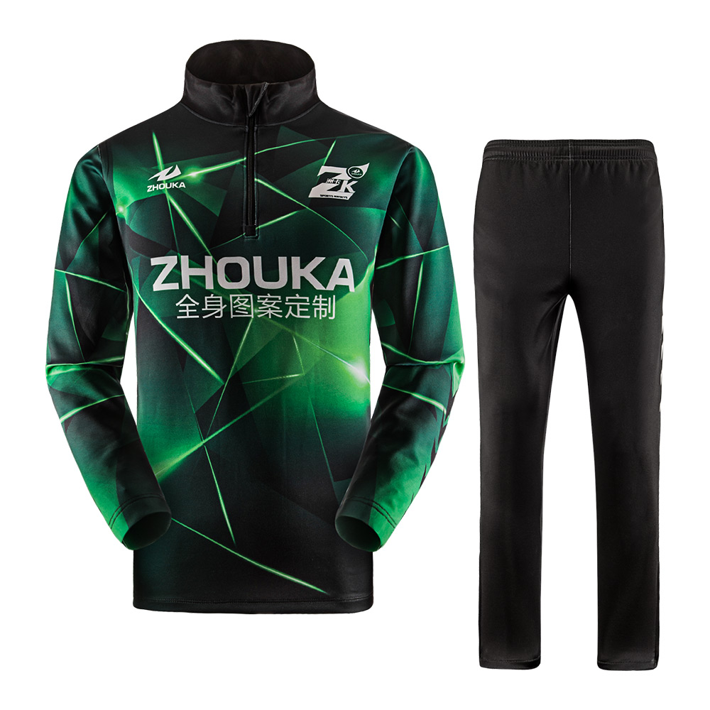Wholesale Custom Breathable Casual Colorful Football Club Sportswear Tracksuit@详情4.jpg