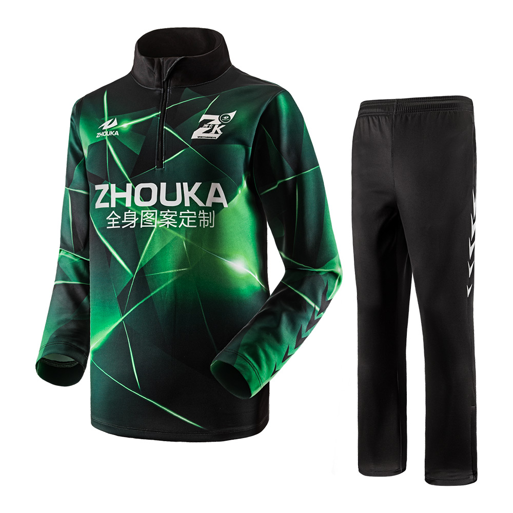 Wholesale Custom Breathable Casual Colorful Football Club Sportswear Tracksuit@详情5.jpg