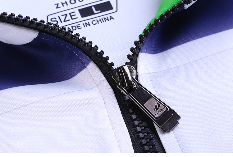 Wholesale Jogging Suit Green and Blue Uniform Sublimation Training Jogging Wear for Men@详情5.jpg