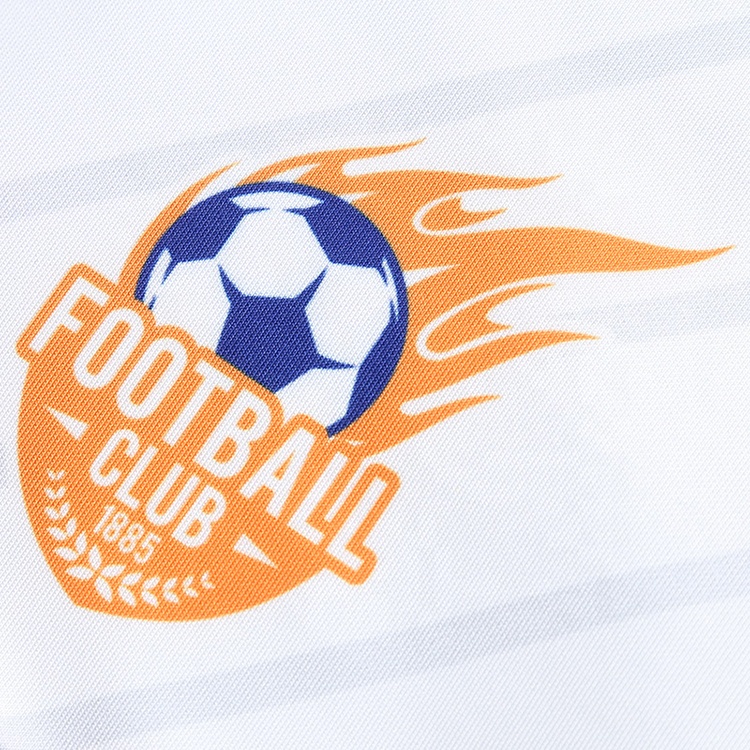 Wholesale White and Orange Customization Zip up Tracksuit Oem Custom Tracksuit for Soccer Club@详情5.jpg