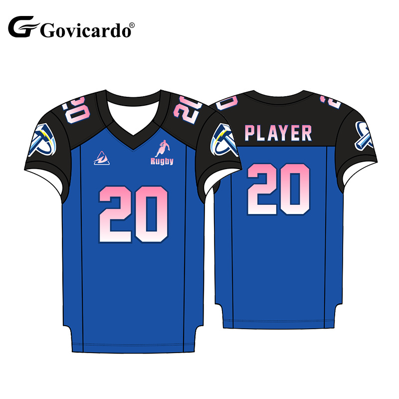 2023-2024 American Football Jersey Sublimate Printing Embroidery American Football Wear Oversized Mesh Breathable American Shirt