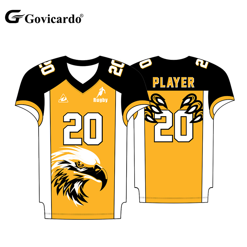 Oem Design Sublimation American Football Uniforms Embroidery Vintage Classic Breathable Quick Dry American Football Jersey