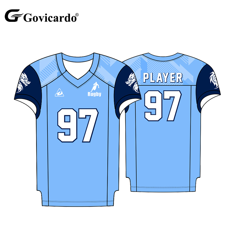 Oem New Arrivals Wholesale Polyester Embroidered American Football Wear Quick Dry American College Football Jerseys Adult Shirt