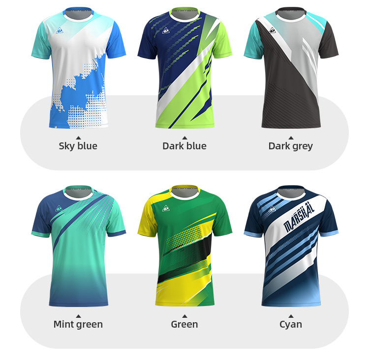 Free Design Custom Sport Wear Tennis Clothes Jersey t Shirts Clothes Men Tennis Clothes Uniform@详情7.jpg