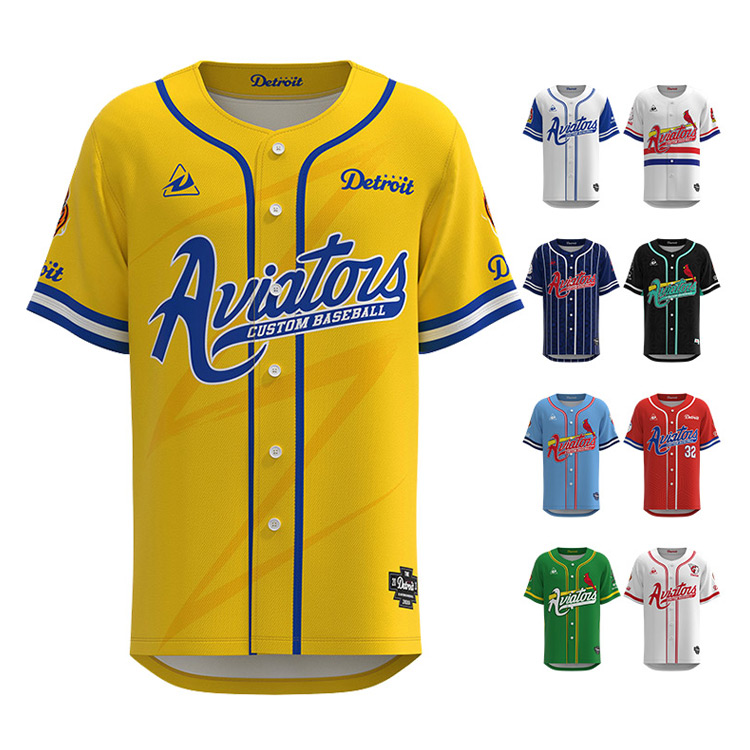 Custom Design Baseball Clothes Custom Printing Baseball Jers
