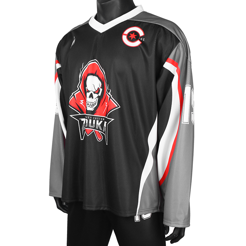 OEM High Quality Sublimated Hockey Jerseys Custom Design Embroidery Logo Hockey Wear Uniforms Reversible Ice Hockey Style Jersey