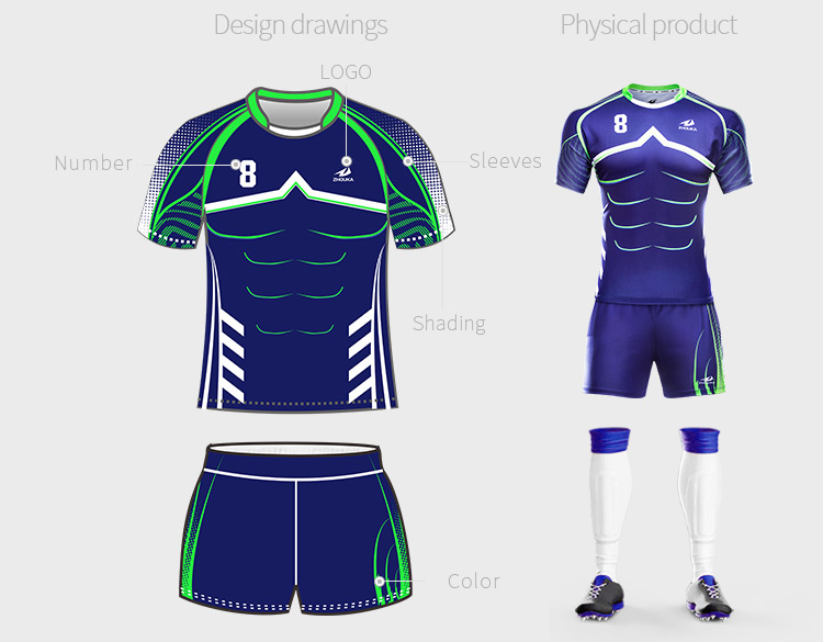 2022  Rugby Jersey New Design Full Sublimation Customization by Your Own Ideas for Team or Club@详情4.jpg