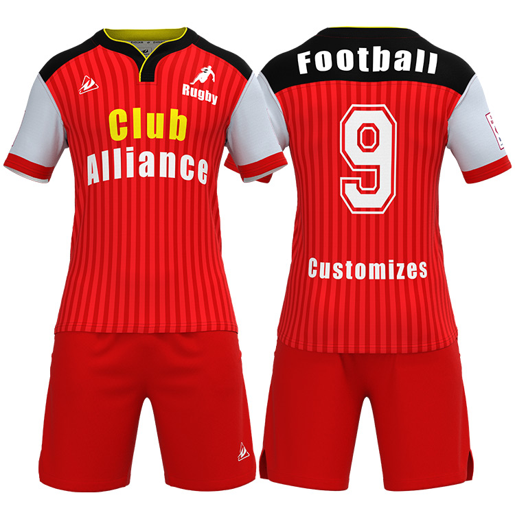 Govicardo New Jersey Series Design Custom Rugby Uniform Team Printing Sublimated Rugby Uniform