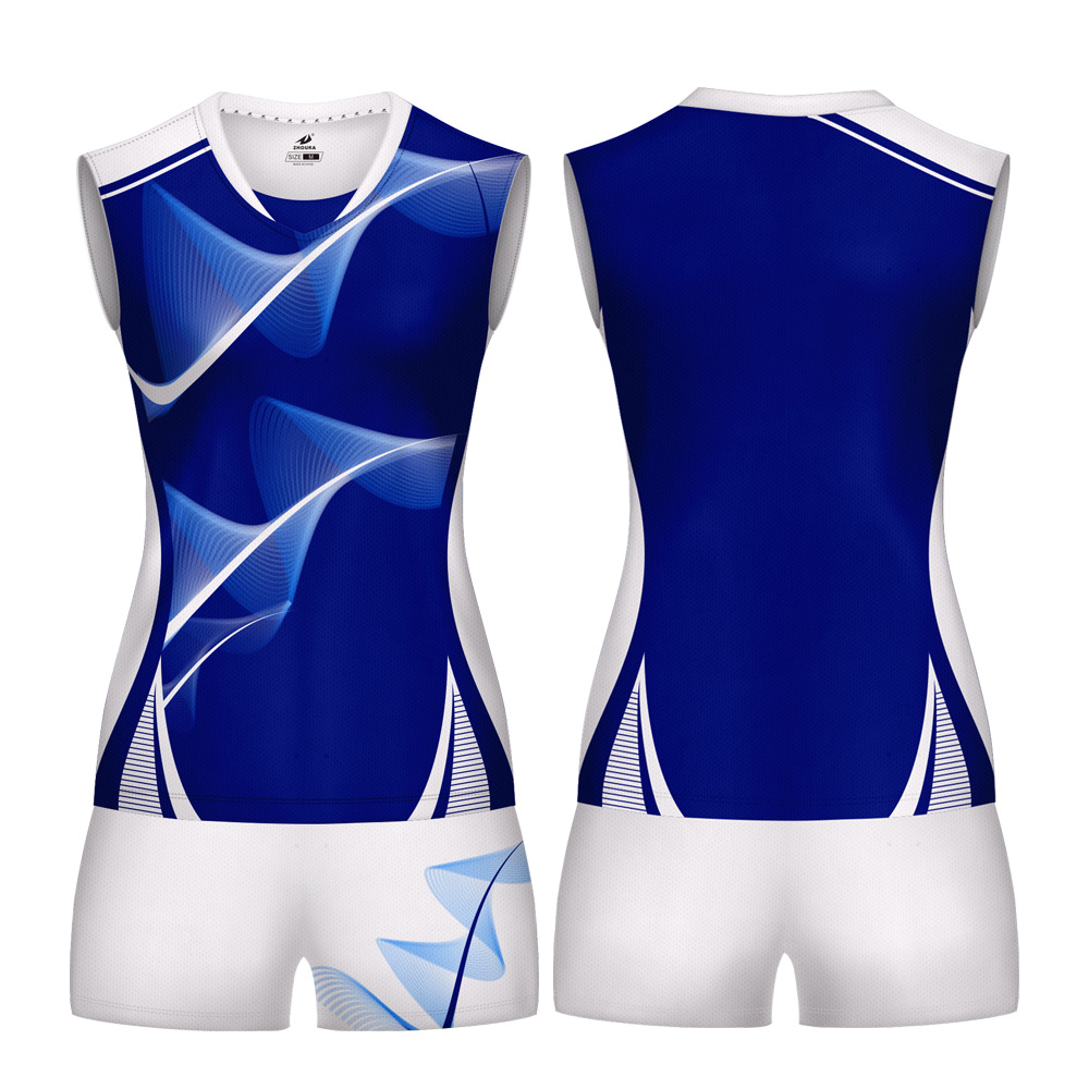 Quick Dry Breathable Sportswear Volleyball Team Jersey  Women Volleyball Uniform