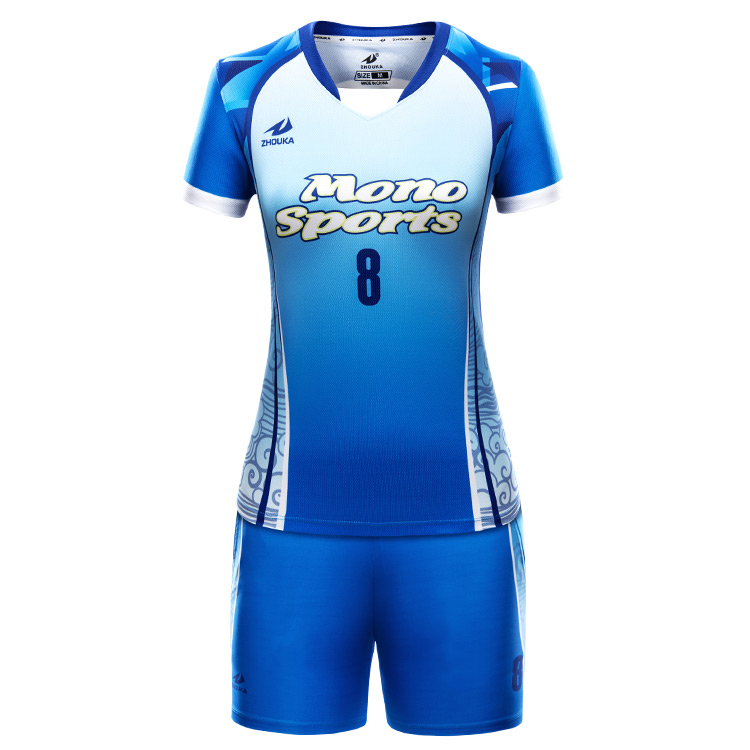 Custom Sublimated Volleyball Shirts Short Sleeve Women Sport Jersey