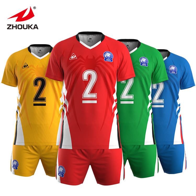 Custom Volleyball Jersey Design Comfortable and Free Stretch Volleyball Uniforms