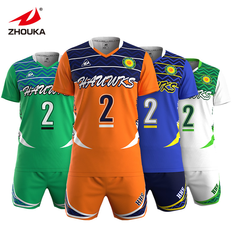 Unisex Sports Volleyball Uniform Designs for Men Cool and Br