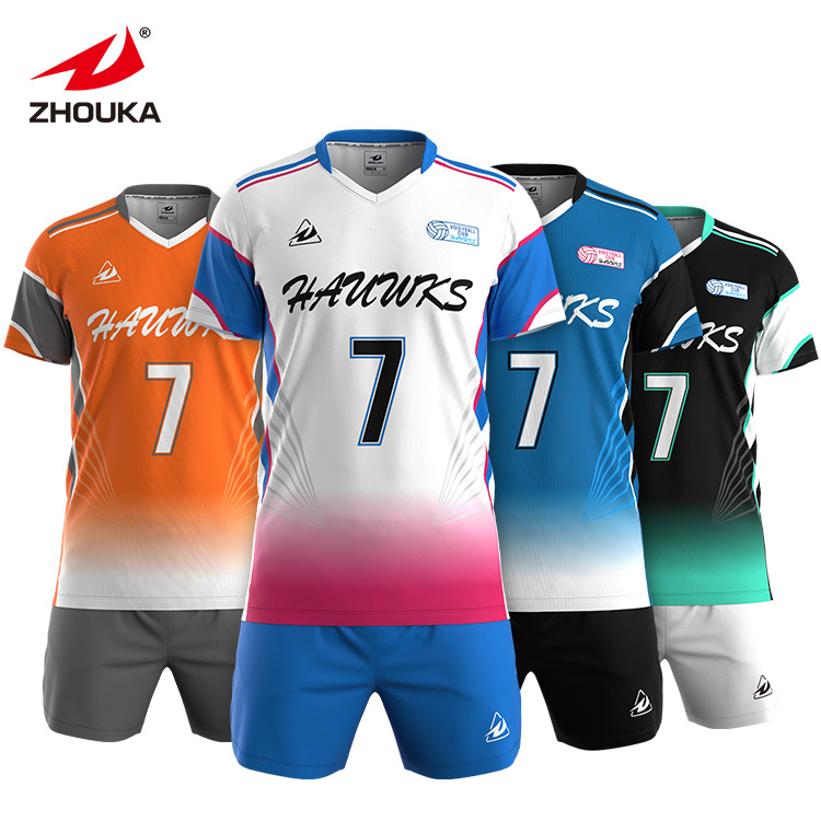Professional Volleyball Jersey Design Comfortable and Breath