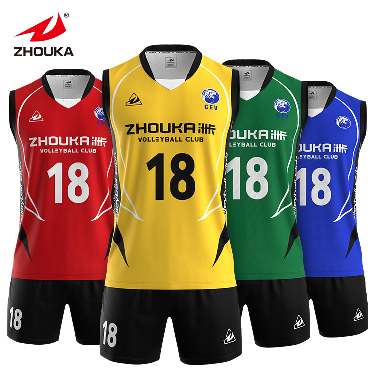 Sports Breathable Customized Volleyball Uniform Men Universa