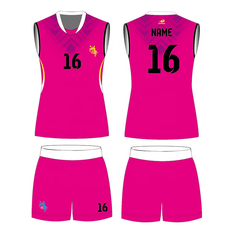 Custom Design Women's Volleyball Sportswear Sublimation Fema