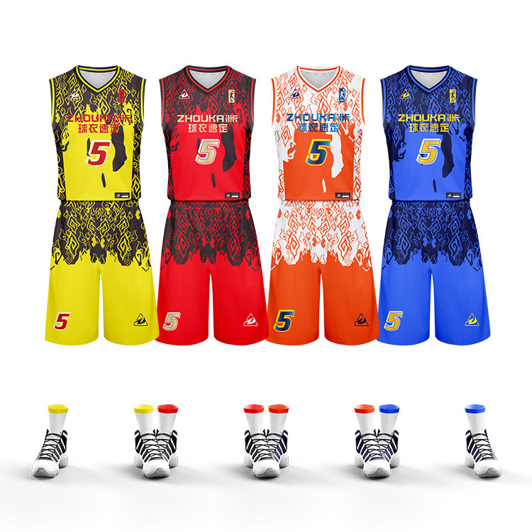 Custom Sublimation Sleeveless Men Basketball Uniform Basketball Wear Jersey Set