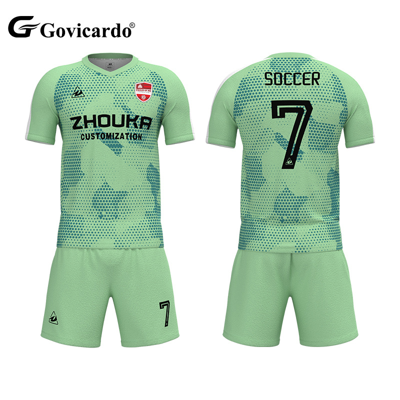 2024 New Arrival Wholesale Retro Classic Soccer Uniform Wear Quick Dry Breathable Football Jersey Full Set Men Sport Tracksuit