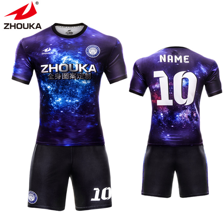 Best Price Sports Uniform for School Sublimation Blank Football Jersey Soccer Training Suit