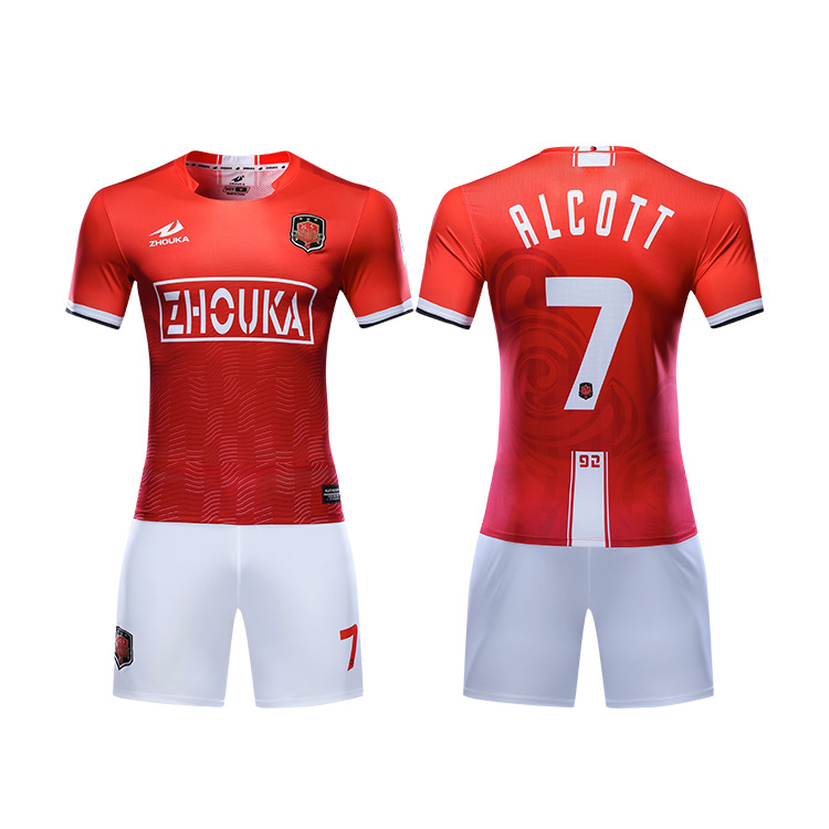 Custom Soccer Jersey Set for Men Tshirt Clubs Sublimation Uniform Wear Futebol Team Shirts Age Group Children Automated Cutting