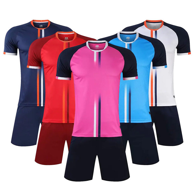 Simple Modern Style Water Absorption and Quick Drying Custom Jersey Soccer Original Sportswear Football Jersey Soccer Uniform