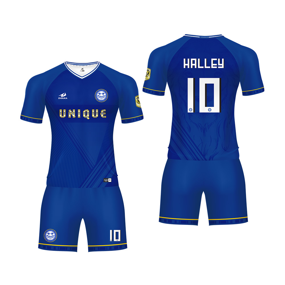 Custom Football JerseyQuick Dry Campaign Camiseta De Futbol Men Soccer Jersey