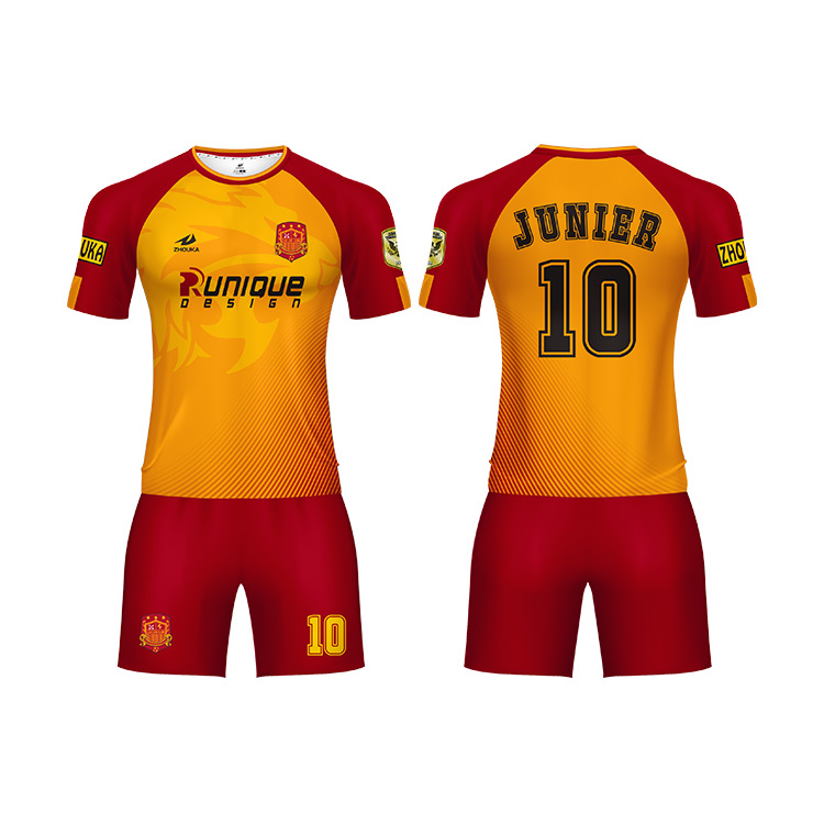 Design Your Own Personalised Plain Football Jerseys Sports Jersey Design Custom Youth Football Uniform Sets