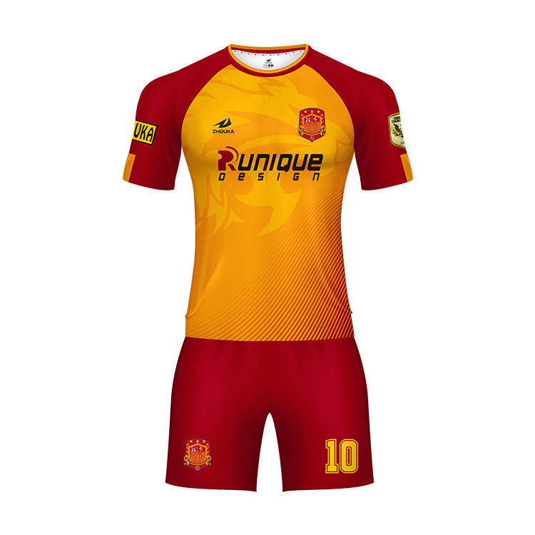 Design Your Own Personalised Plain Football Jerseys Sports Jersey Design Custom Youth Football Uniform Sets@详情1.jpg