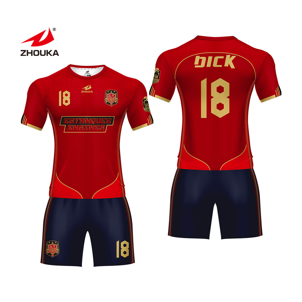 New Style Blank Soccer Jersey Soccer Mens Sports Jersey Shirts Football Retro Jersey