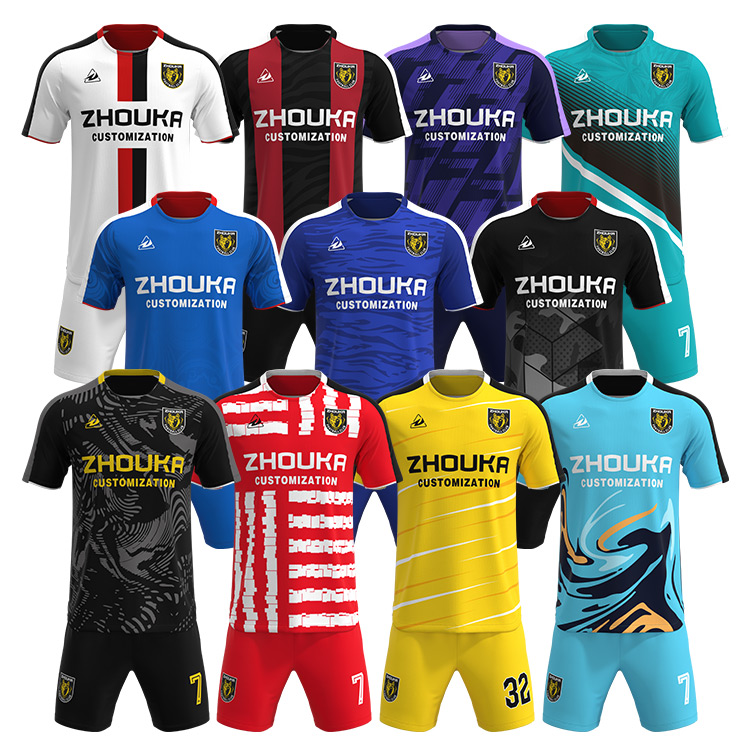 Cheap Adult Soccer Uniform Set Football Wholesale Retro Custom Football Sublimation Mens Soccer Jerseys Football Jersey