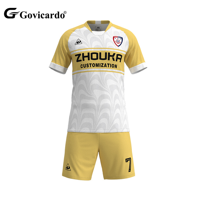 Free Design Custom High Quality Soccer Jerseys Sets Wholesal