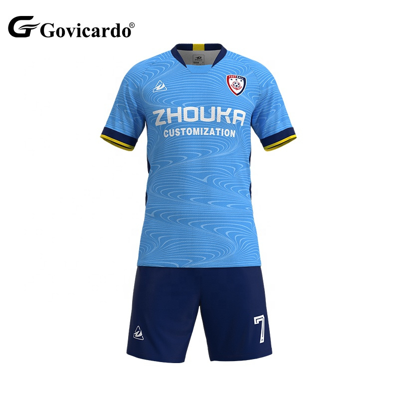 Custom Designed Men's Retro Soccer Jersey Set Premium Fabric