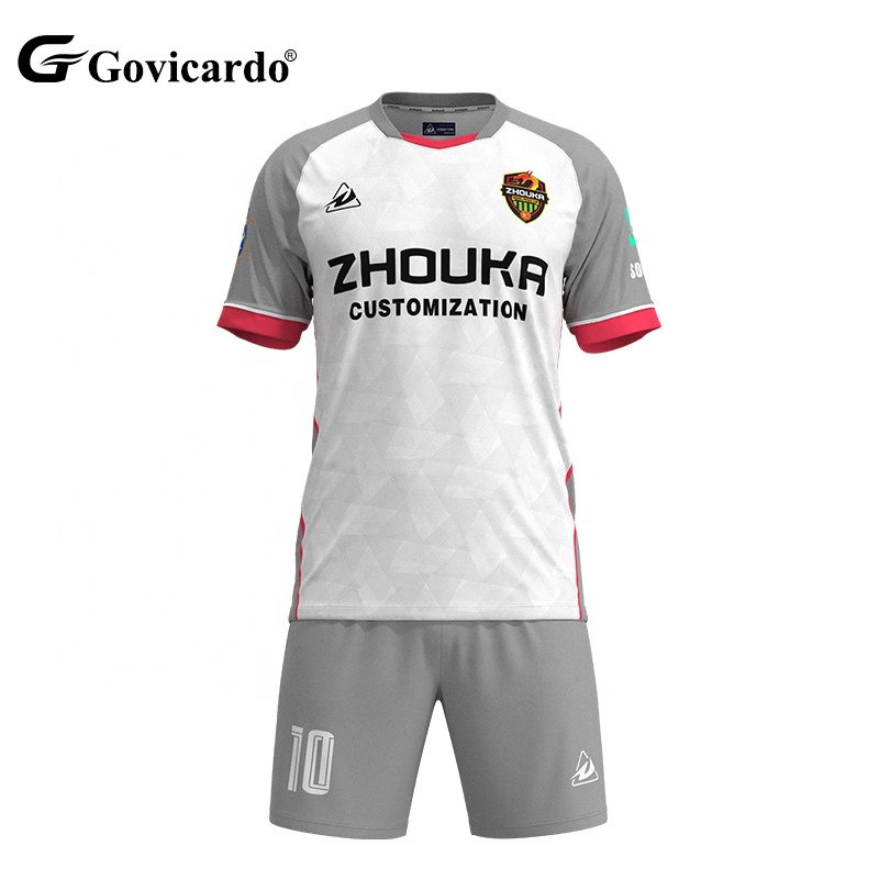 OEM Custom High Quality Men's Soccer Uniforms Team Sportswea