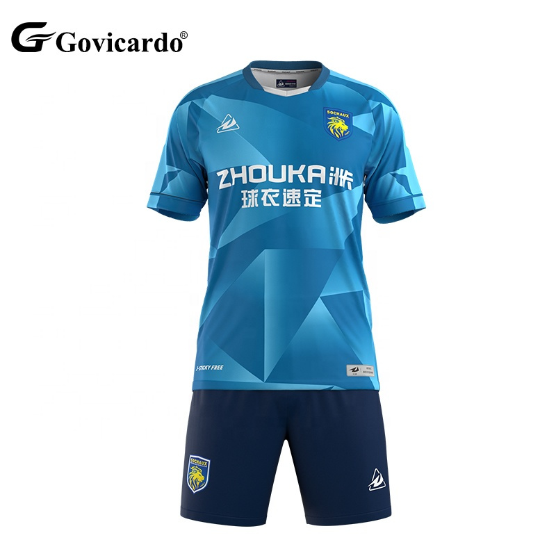 Custom Original Quality Men'S Soccer Wear Uniform Set Custom