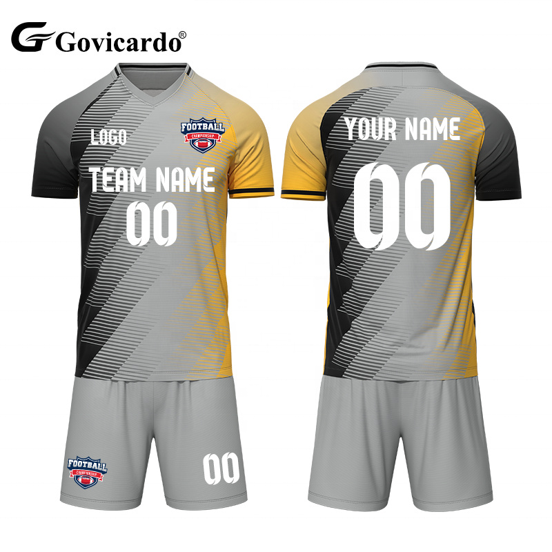 Custom Football Jersey Kits Free Design Team Logo Pattern Au