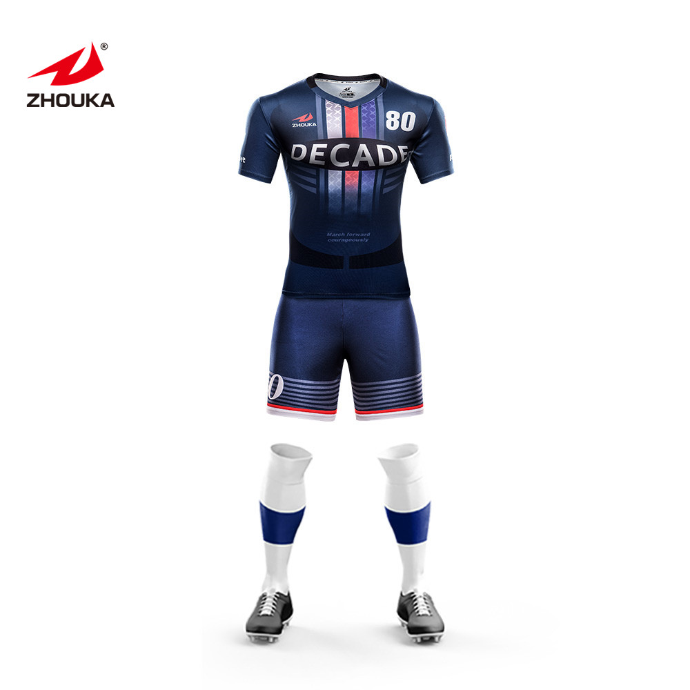 Futsal Jersey Full Soccer Kits Soccer Wear Set Custom Football Uniforms