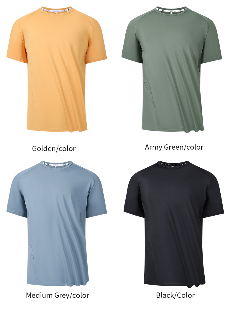 OEM Custom Logo Summer Lightweight Gym Training Top Men_s Spandex Polyester Casual Fitness Running T-Shirt Plus Size Breathable@详情9.jpg