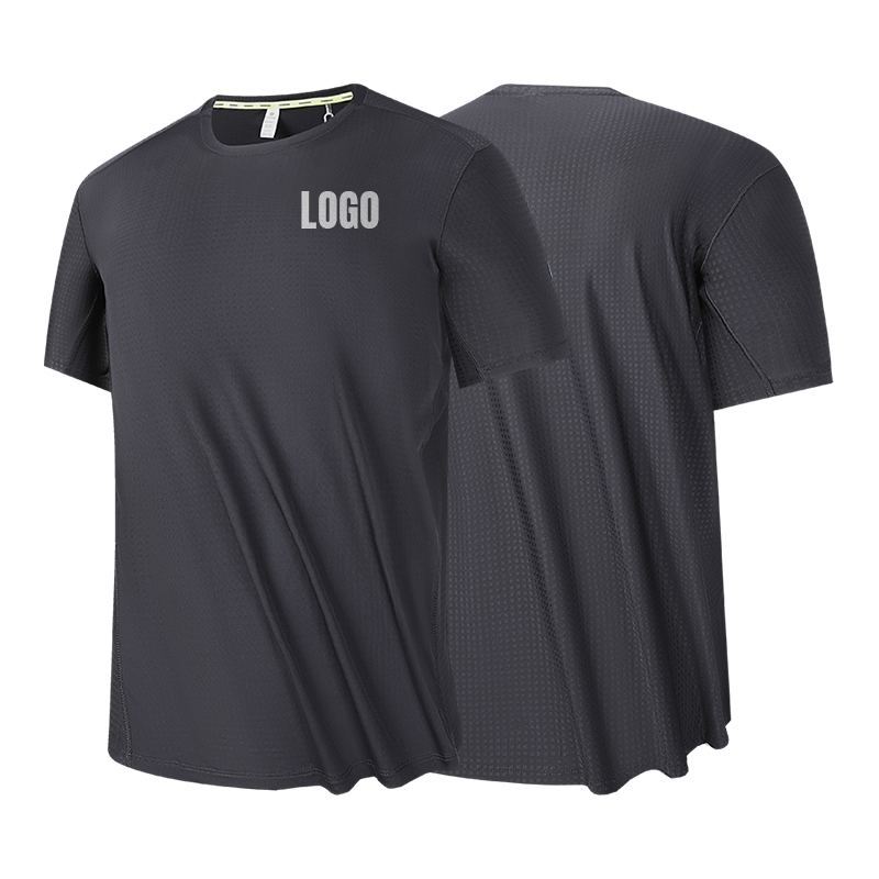 Men's Custom Printed Breathable Quick Drying Workout Gym T-Shirt Fitness Running Sport Active Tops Plus Size for Summer